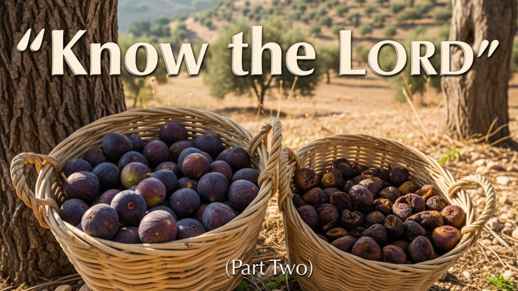 “Know the LORD” (Part 2)